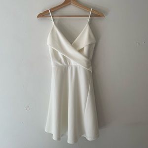 Tobi Into you skater dress in white